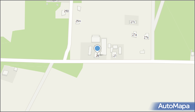 Maksymilianów, Maksymilianów, 26, mapa Maksymilianów