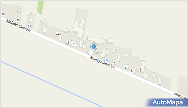 Maksymilianów, Maksymilianów, 9, mapa Maksymilianów