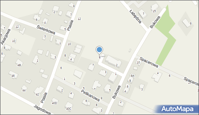 Maksymilianowo, Malownicza, 4, mapa Maksymilianowo