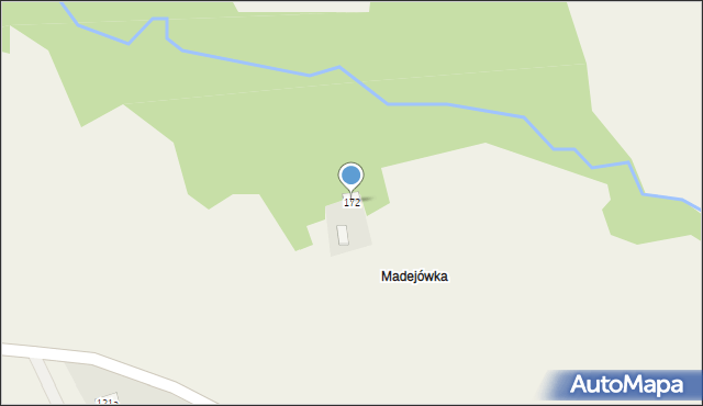 Mała, Mała, 172, mapa Mała
