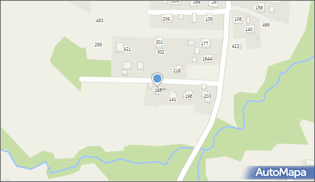 Mała Wieś, Mała Wieś, 145, mapa Mała Wieś