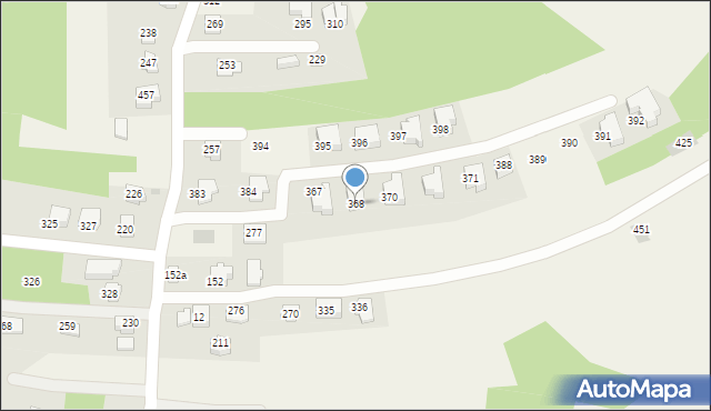 Mała Wieś, Mała Wieś, 368, mapa Mała Wieś