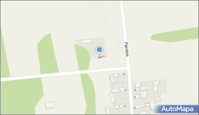 Mała Wieś, Mała Wieś, 19A, mapa Mała Wieś