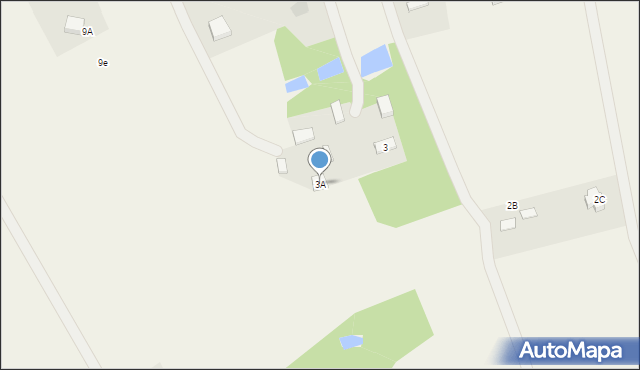 Mała Wieś przy Drodze, Mała Wieś przy Drodze, 3A, mapa Mała Wieś przy Drodze