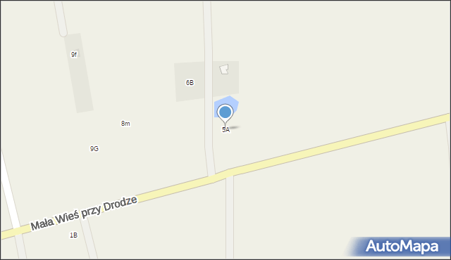Mała Wieś przy Drodze, Mała Wieś przy Drodze, 5A, mapa Mała Wieś przy Drodze