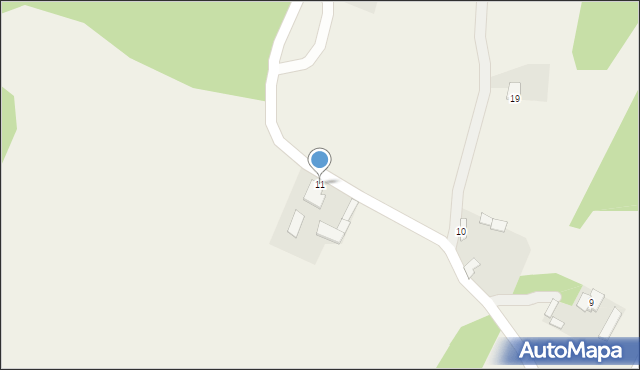 Małacentów, Małacentów, 11, mapa Małacentów