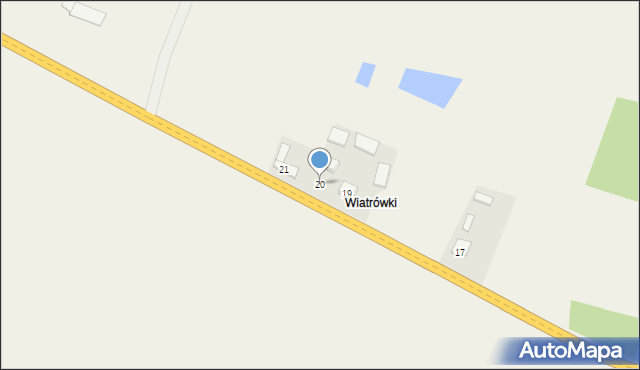 Małachów, Małachów, 20, mapa Małachów