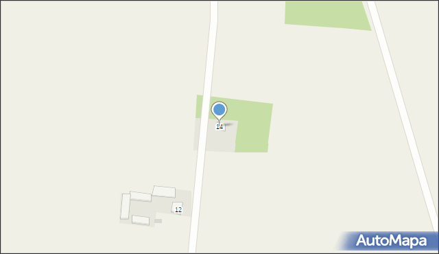 Małachowo, Małachowo, 14, mapa Małachowo