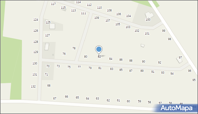 Malanów, Malanów, 82, mapa Malanów