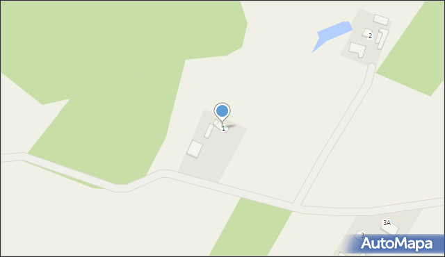 Malanówko, Malanówko, 1, mapa Malanówko