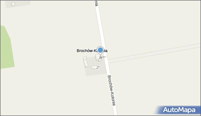 Malanowo, Malanowo, 26, mapa Malanowo