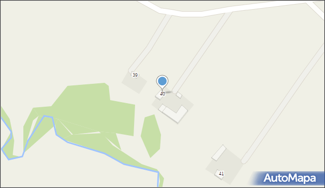 Malanowo Stare, Malanowo Stare, 40, mapa Malanowo Stare