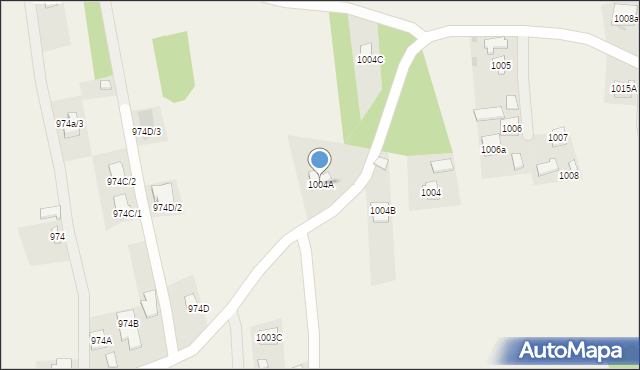 Malawa, Malawa, 1004A, mapa Malawa