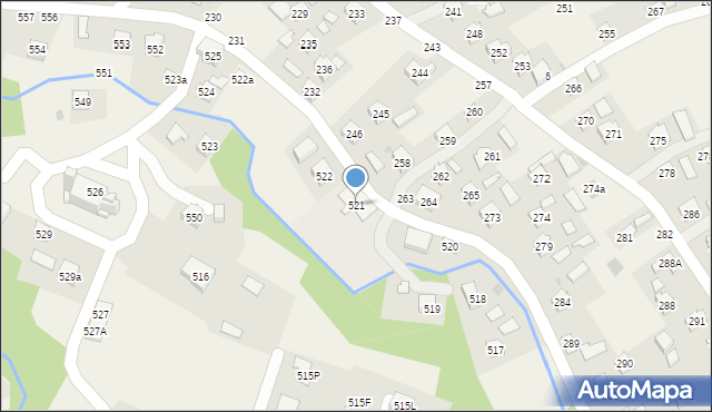 Malawa, Malawa, 521, mapa Malawa