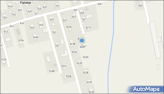 Malawa, Malawa, 824C, mapa Malawa