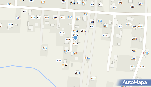 Malawa, Malawa, 853B, mapa Malawa