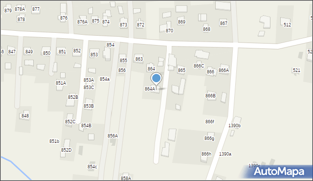 Malawa, Malawa, 865A, mapa Malawa