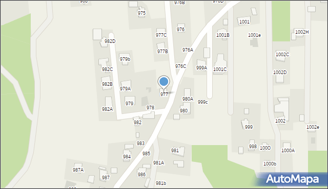 Malawa, Malawa, 977, mapa Malawa