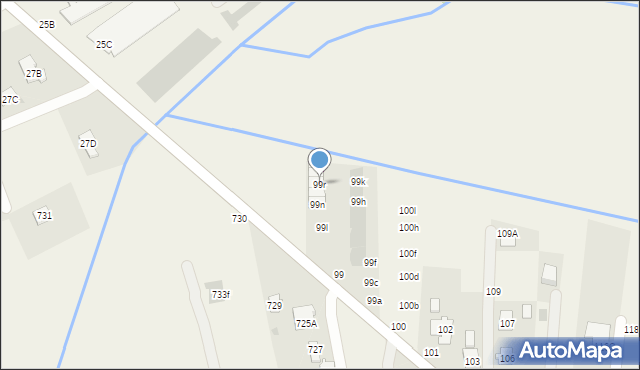 Malawa, Malawa, 99r, mapa Malawa