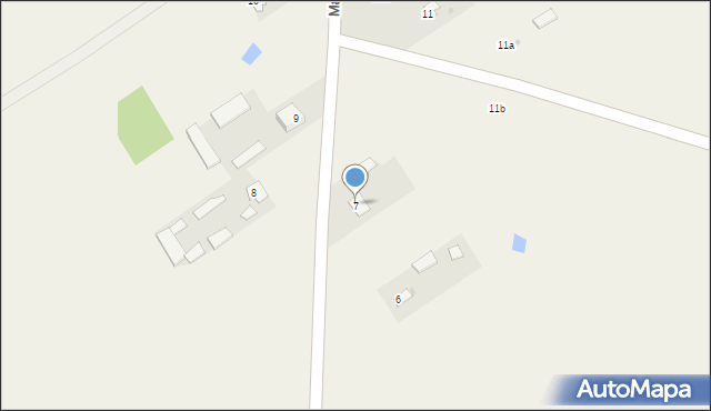 Malcanów, Malcanów, 7, mapa Malcanów