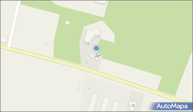 Malczkowo, Malczkowo, 12a, mapa Malczkowo