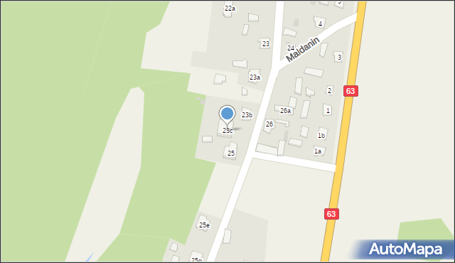 Maldanin, Maldanin, 23c, mapa Maldanin
