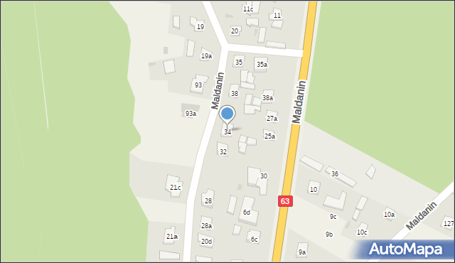 Maldanin, Maldanin, 34, mapa Maldanin