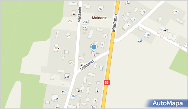 Maldanin, Maldanin, 4, mapa Maldanin