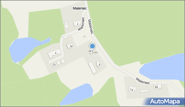 Maleniec, Maleniec, 5b, mapa Maleniec