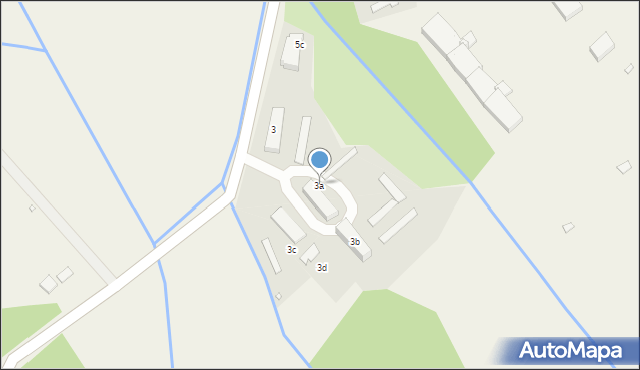 Malerzowice Wielkie, Malerzowice Wielkie, 3a, mapa Malerzowice Wielkie