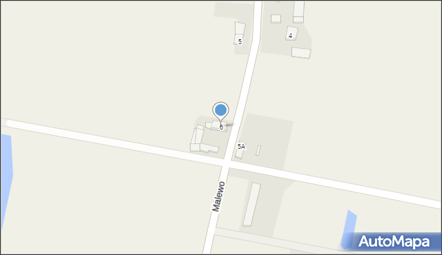 Malewo, Malewo, 6, mapa Malewo