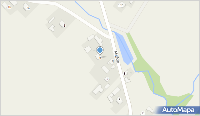 Malice, Malice, 5, mapa Malice