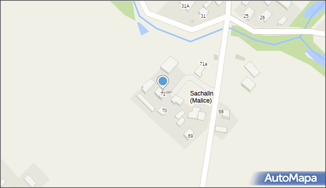 Malice, Malice, 71, mapa Malice