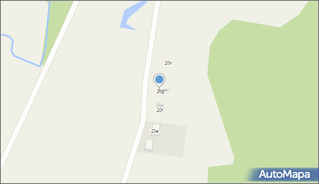 Maliniak, Maliniak, 20g, mapa Maliniak