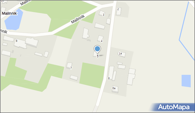 Malinnik, Malinnik, 5, mapa Malinnik