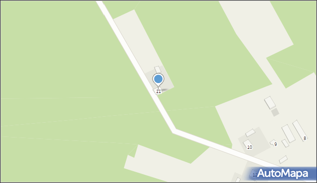 Malinowszczyzna, Malinowszczyzna, 11, mapa Malinowszczyzna