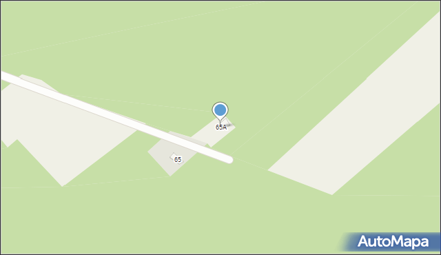 Malinowszczyzna, Malinowszczyzna, 65A, mapa Malinowszczyzna