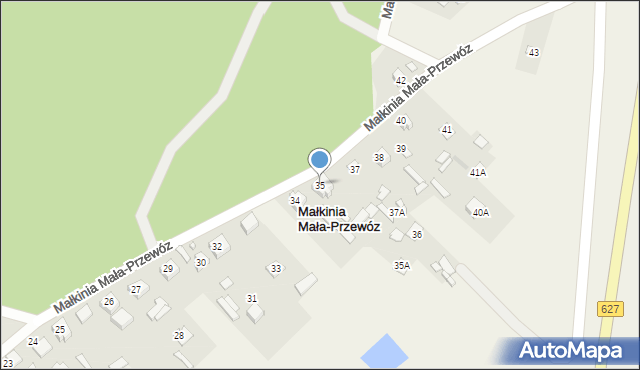 Małkinia Mała-Przewóz, Małkinia Mała-Przewóz, 35, mapa Małkinia Mała-Przewóz