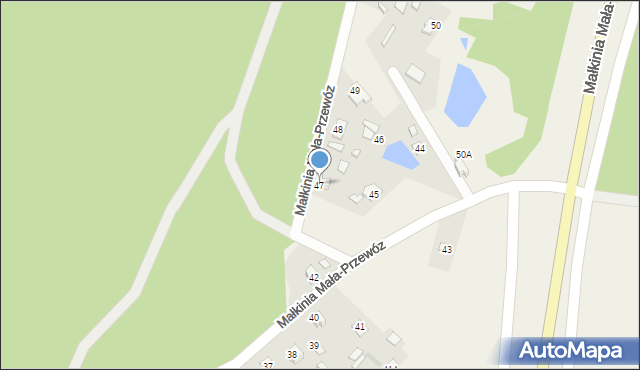 Małkinia Mała-Przewóz, Małkinia Mała-Przewóz, 47, mapa Małkinia Mała-Przewóz
