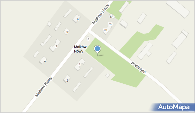 Małków Nowy, Małków Nowy, 4a, mapa Małków Nowy