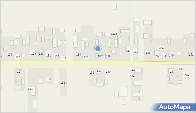 Małochwiej Duży, Małochwiej Duży, 138, mapa Małochwiej Duży