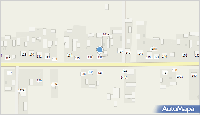 Małochwiej Duży, Małochwiej Duży, 139, mapa Małochwiej Duży