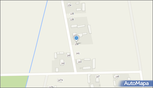 Małomierzyce, Małomierzyce, 139, mapa Małomierzyce