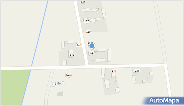 Małomierzyce, Małomierzyce, 143, mapa Małomierzyce