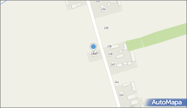 Małomierzyce, Małomierzyce, 239A, mapa Małomierzyce