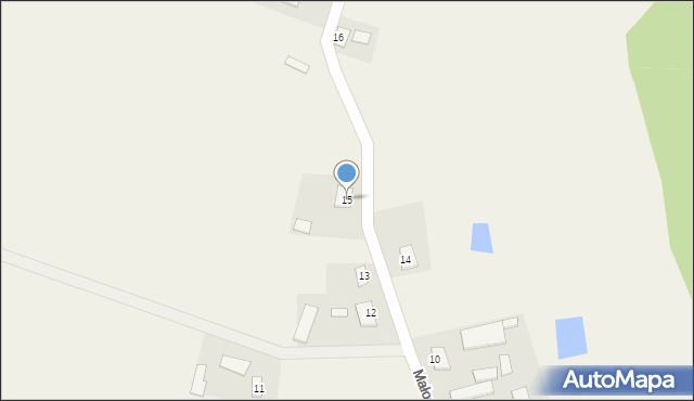 Małoszewo, Małoszewo, 15, mapa Małoszewo