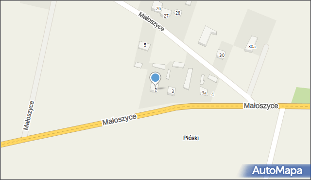 Małoszyce, Małoszyce, 2, mapa Małoszyce