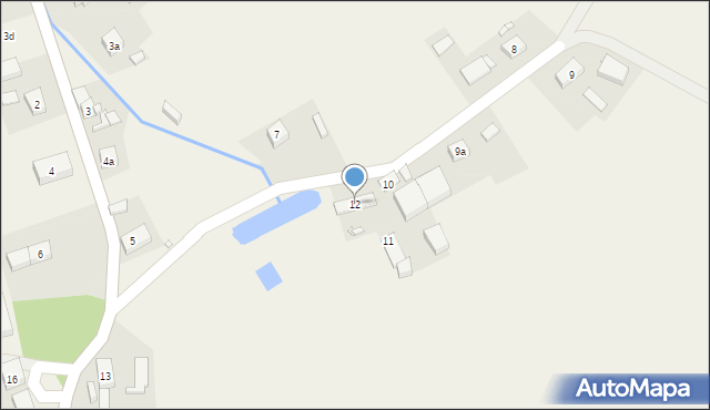 Małowice, Małowice, 12, mapa Małowice