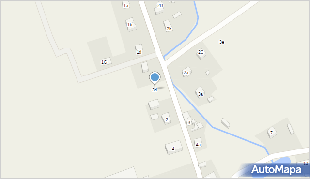 Małowice, Małowice, 3d, mapa Małowice