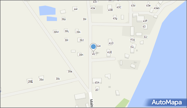 Małszewo, Małszewo, 41, mapa Małszewo